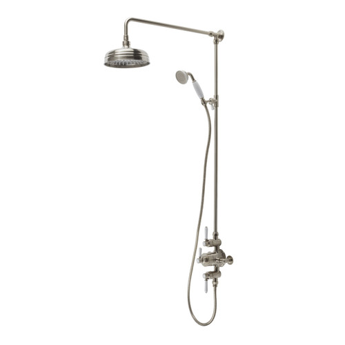 Cotswold 2 Function E x posed Shower, Brushed Nickel