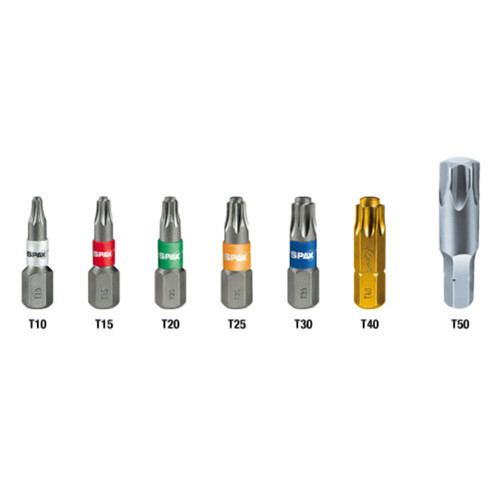 Spax Bit Standard T-Star Recess T40 25mm