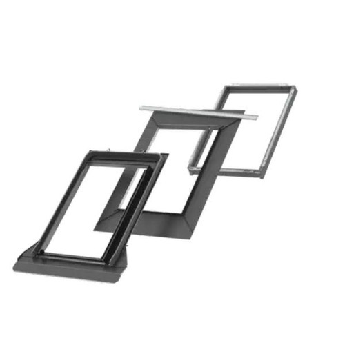 Velux EDT Single Flat Tile Flashing, Includes BDX/BFX, 114cm x 118cm, SK06 2000