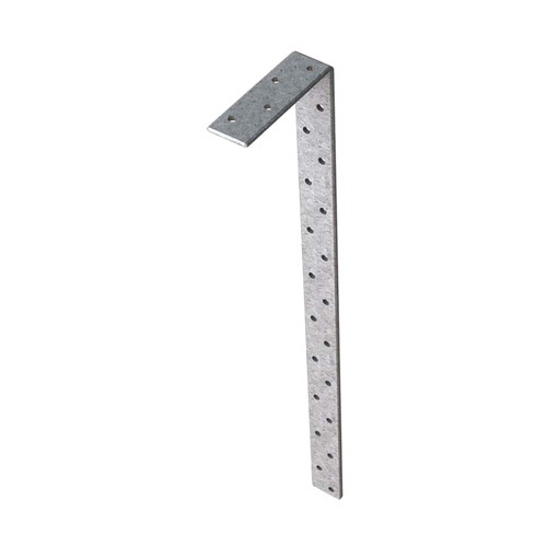 Heavy Duty Galvanised Steel Strap, Bent at 100mm, 1600 mm x 27.5 mm