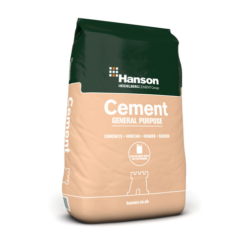 Hanson General Purpose Ordinary Portland Cement, 25kg