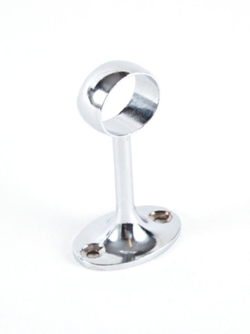 Owlett Chrome Tube Centre Bracket, 25mm