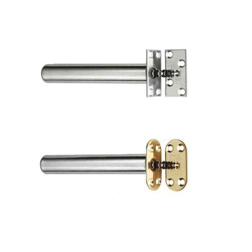 Sterling Concealed Chain Spring Door Closer, Brass