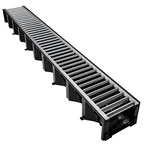 Aco Hexdrain Plastic Channel & Galvanised Grating