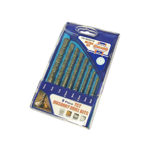 8 Piece Standard Masonry Drill Set