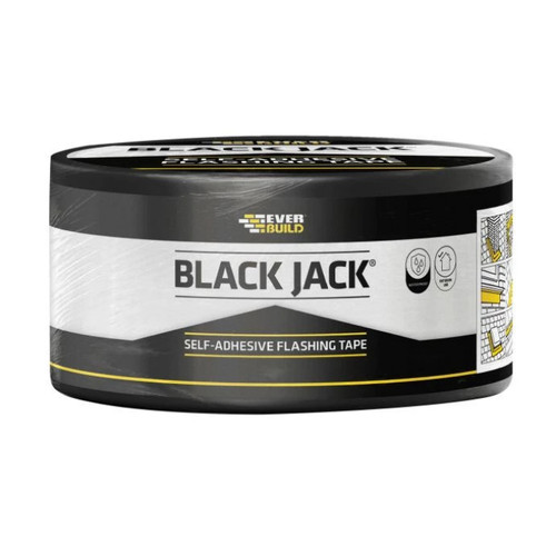 Everbuild 909 Black Jack Trade Flashing Tape, 300mm x 10m