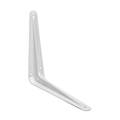 Owlett London Pattern Shelf Bracket, White, 10" x 8"