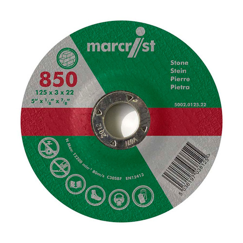 Marcrist 850 Metal Grinding Disc 115mm x 6mm x 22.2mm