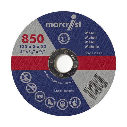 Marcrist 850 Metal Cutting Disc Flat 230mm x 3mm x 22.2mm