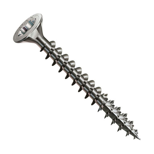 3.5mm x 25mm (6g x 1) Spax Countersunk T-Star Plus Wood Screws A2 Grade Stainless Steel (Pack of 25)