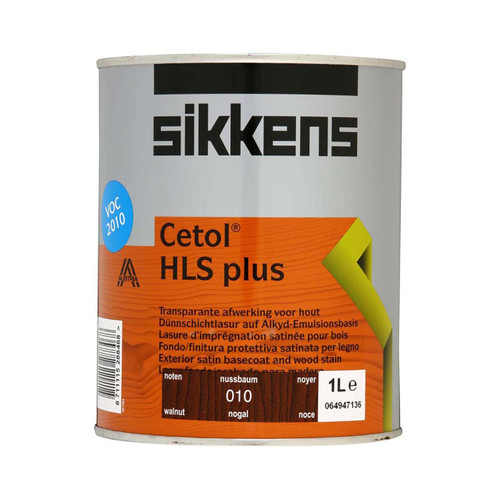 Sikkens Cetol HLS Plus Woodstain 010 Walnut 1L Basecoat