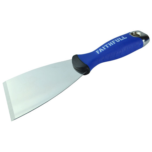 Faithfull Stripping Knife, Soft Grip, 75mm