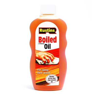 Further photograph of Rustins Linseed Oil Boiled 300ml