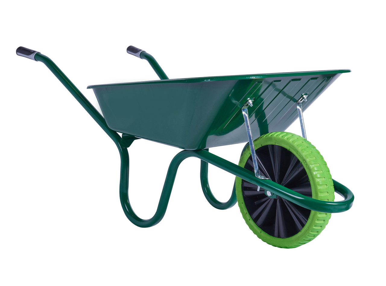 Photograph of Haemmerlin Wheelbarrow Green Anti Puncture Tyre 90L