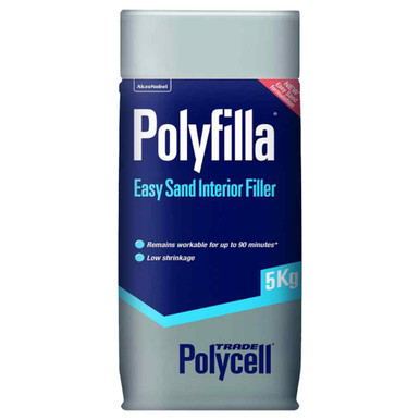 Polycell Trade Easy Sand Interior Filler 2kg product image