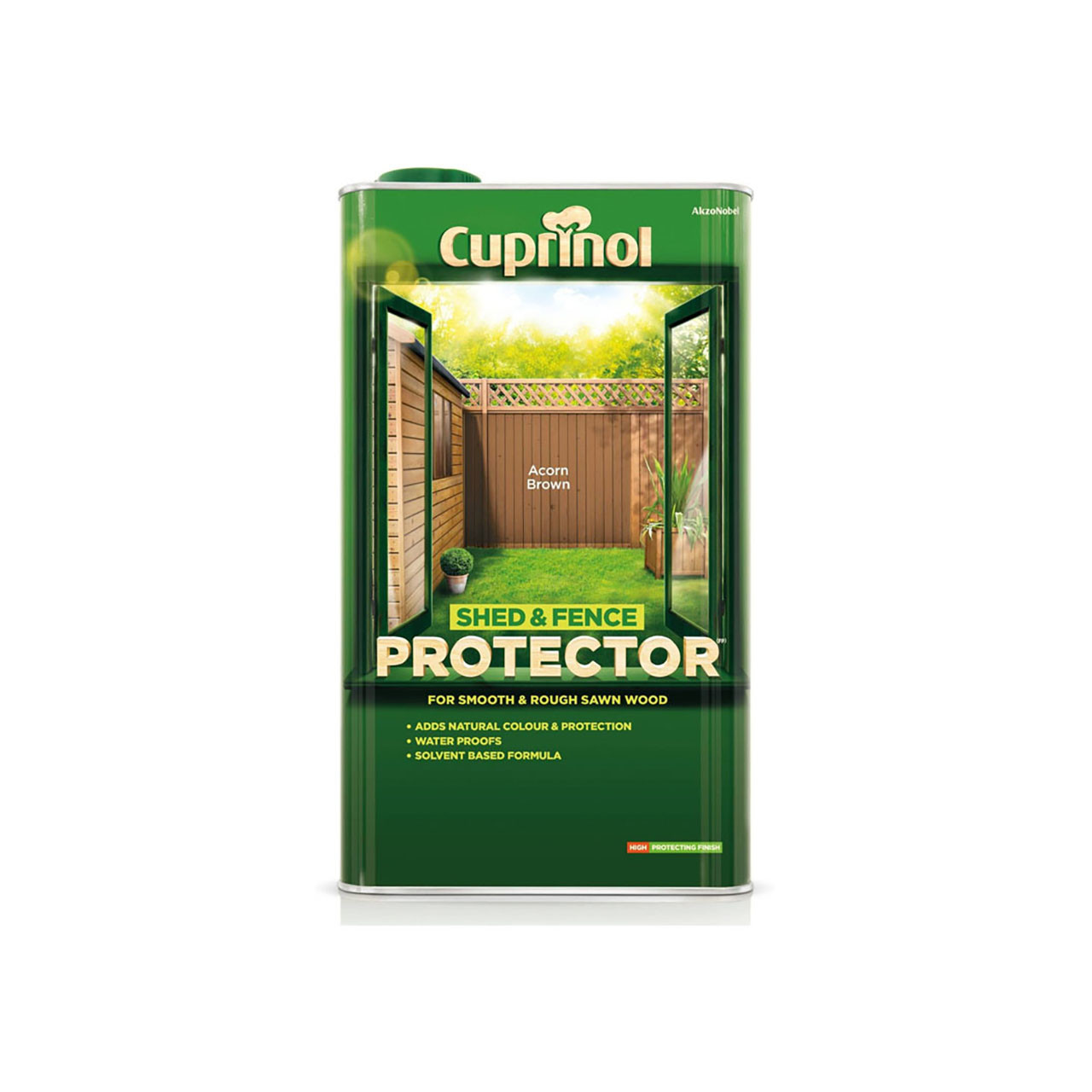 Photograph of Cuprinol Shed & Fence Protector Acorn Brown 5L