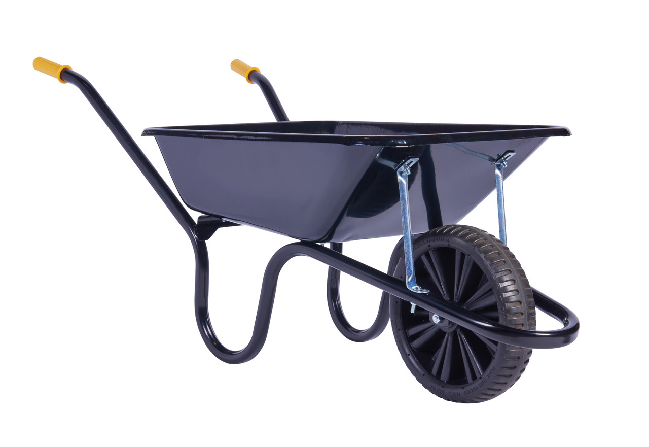 Photograph of Camden Classic Wheelbarrow Black Anti Puncture Tyre 85L