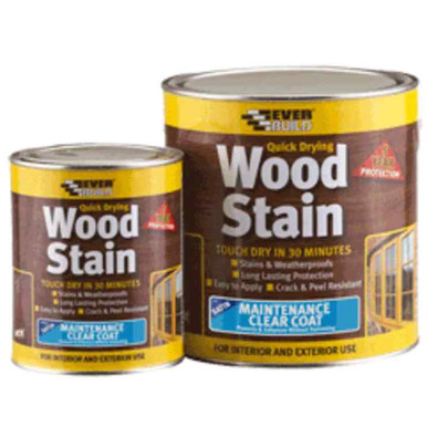 Everbuild Woodstain Natural Oak 750ml