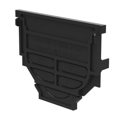 HexDrain/RainDrain Plastic Closing End Cap