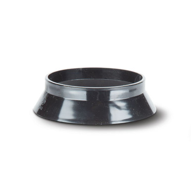 Polypipe Soil & Vent 110mm Black Vent Flashing Collar product image