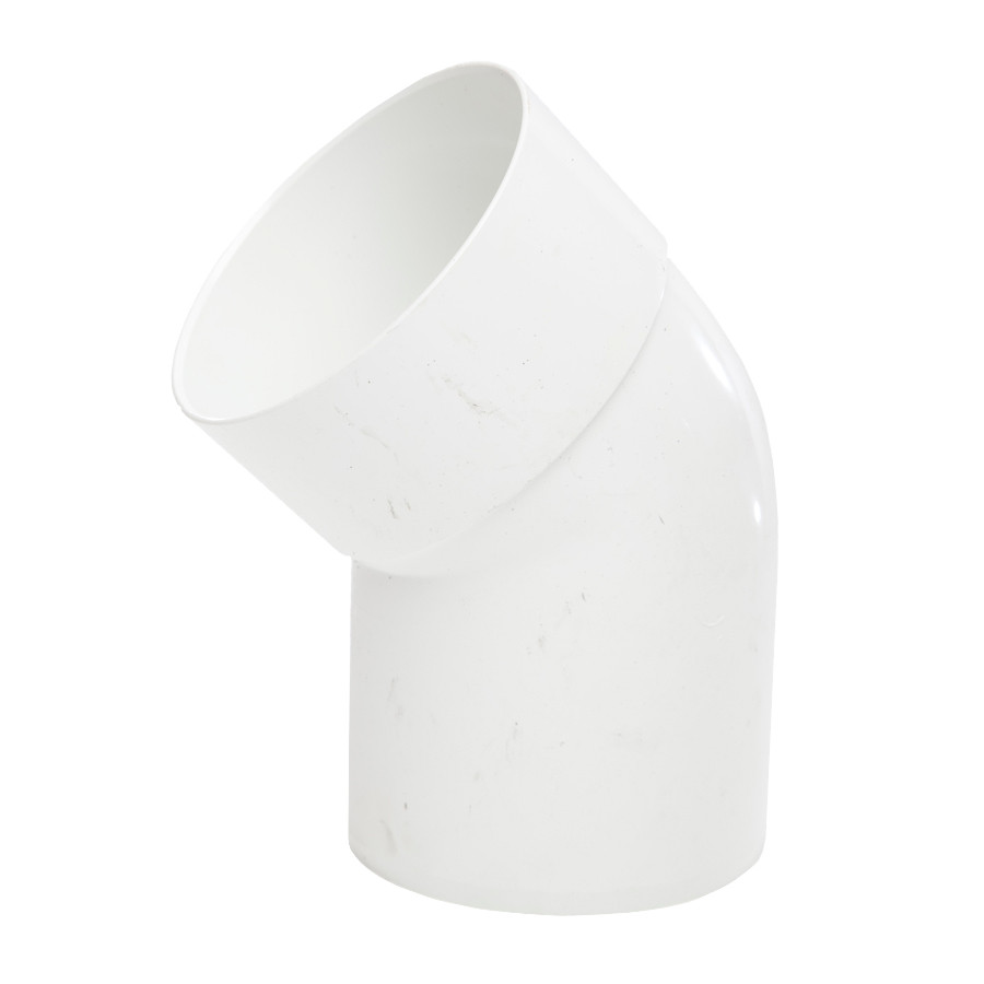 Photograph of Polypipe Soil & Vent 110mm 135? Solvent Socket x Spigot Offset Bend White SB404