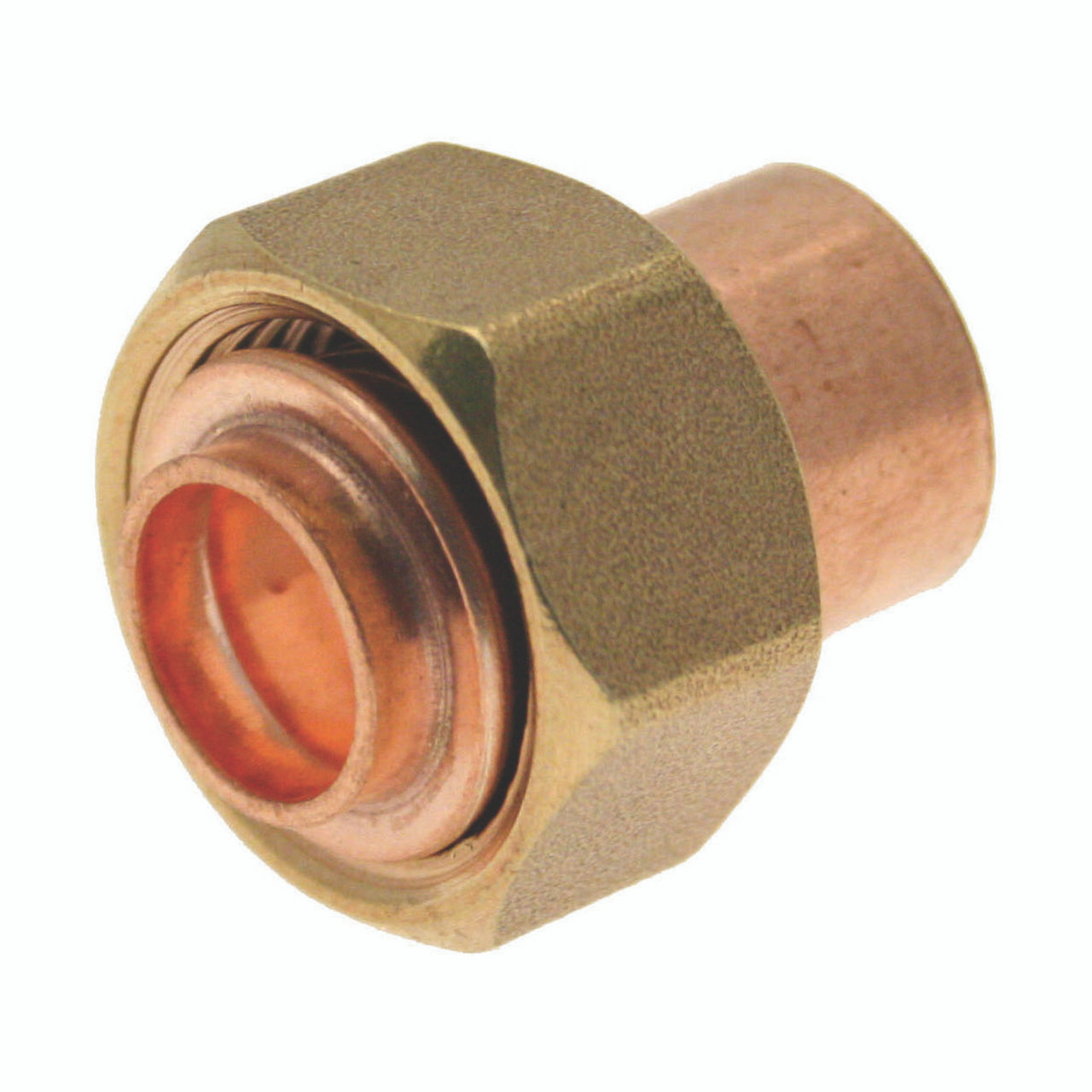 Photograph of Endfeed Fitting Straight Tap Connector 15mm x ?"