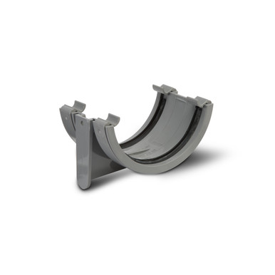 Polypipe Half Round 112mm Grey Gutter Union Bracket product image