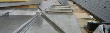 Further photograph of Milled British Lead Flashing/Sheet Code 4 6m x 450mm 55kg