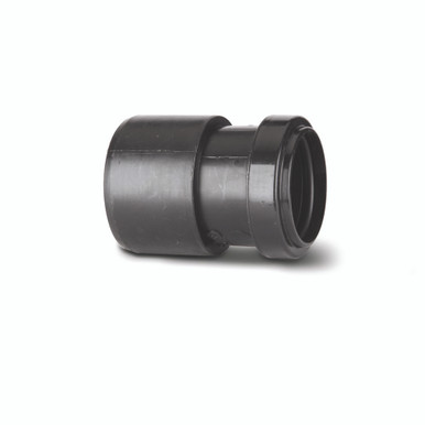 Further photograph of Polypipe Push Fit Waste 40mm Black Reducer 40 X 32Mm