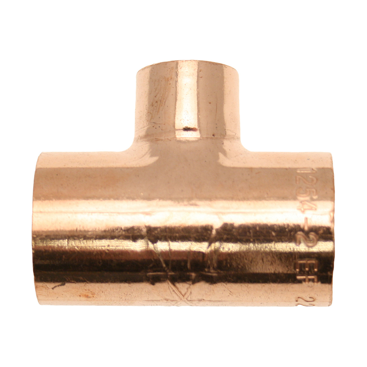 Photograph of Endfeed Fitting Reducing Tee 22mm x 22mm x 15mm