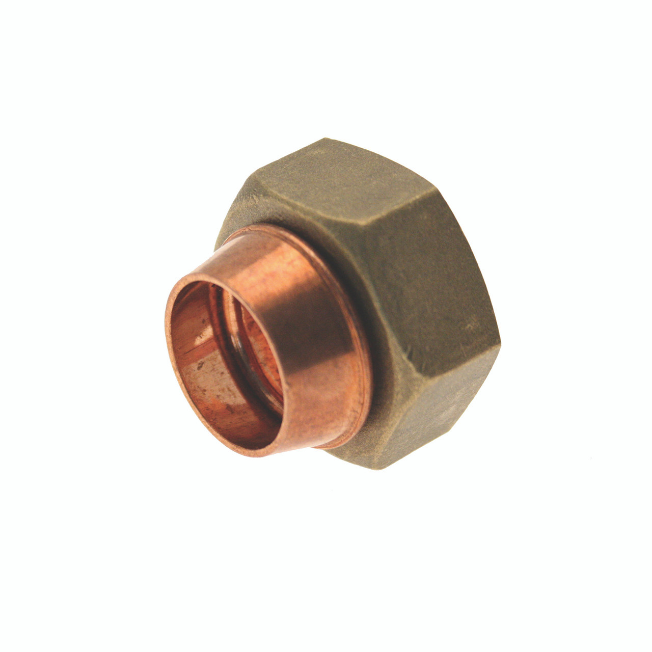 Photograph of Endfeed Fitting Bent Cylinder Union 22mm x 1"