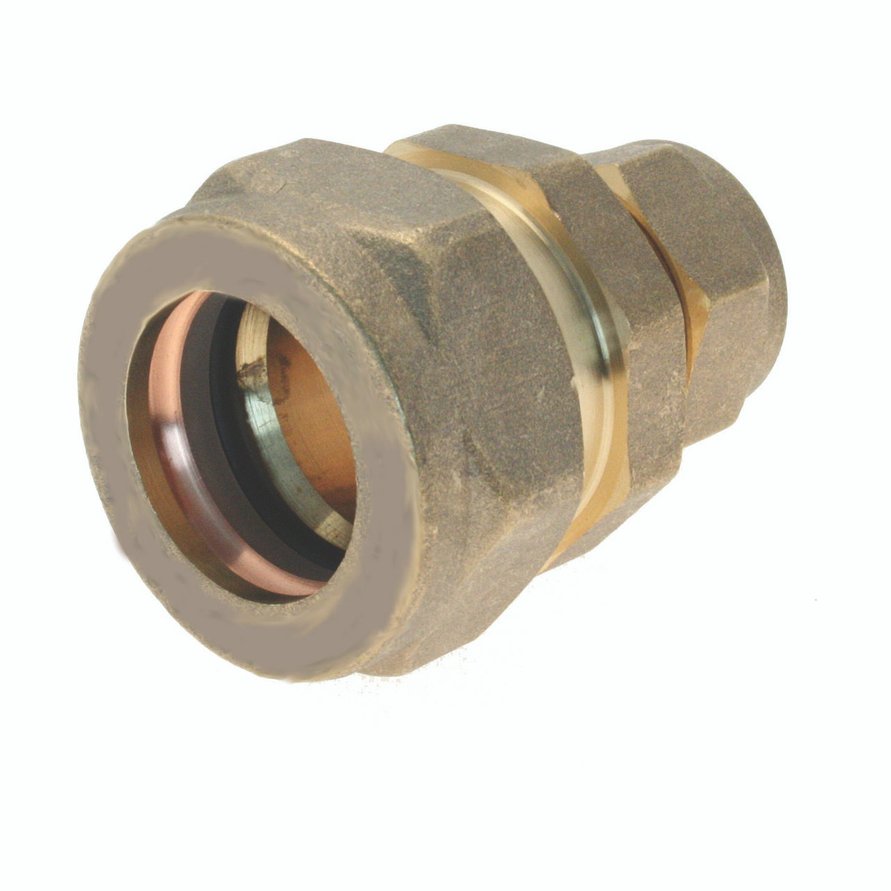 Photograph of ?" x 9lb Lead x 22mm Copper Adapter