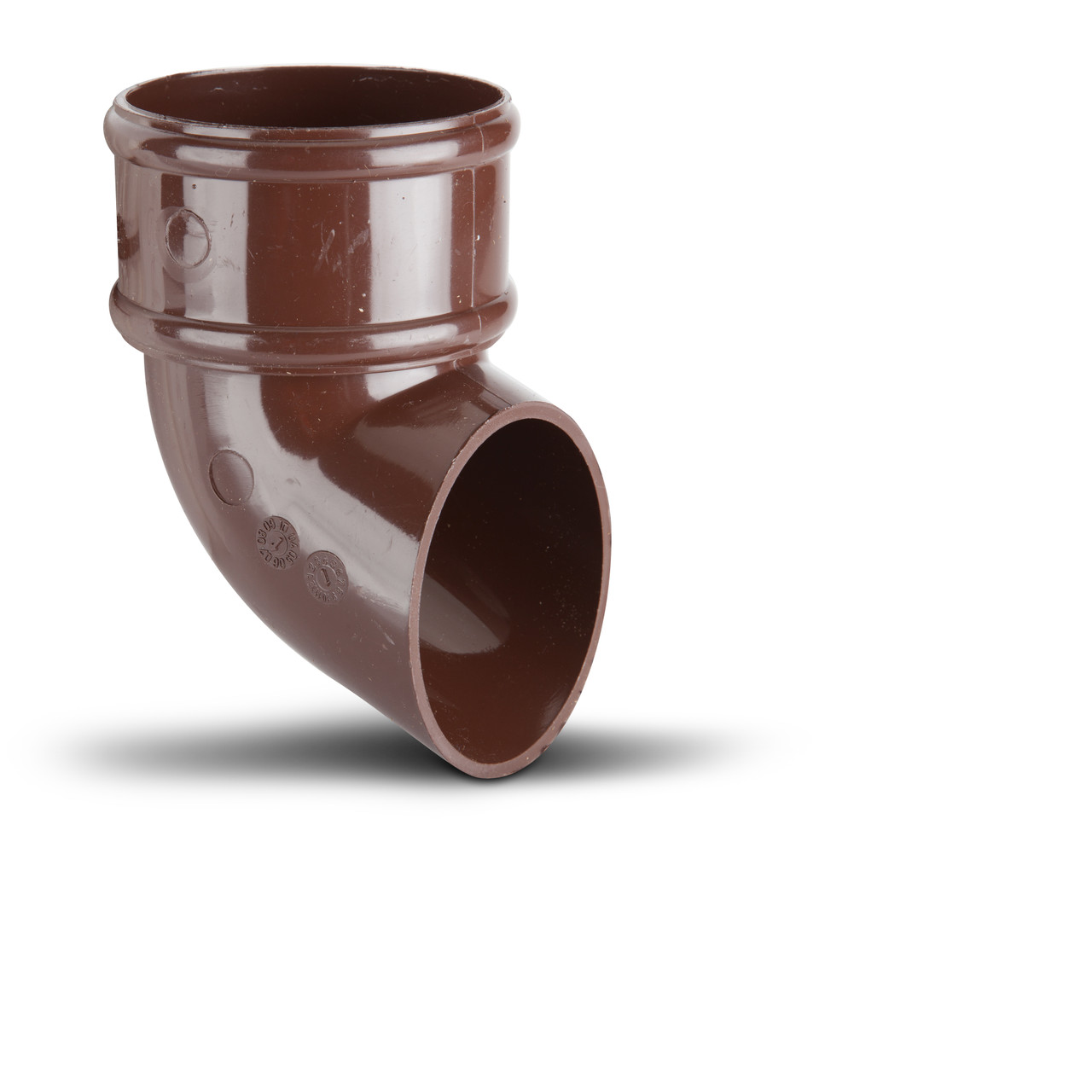 Photograph of Polypipe Round Pipe 68mm Brown Pipe Shoe