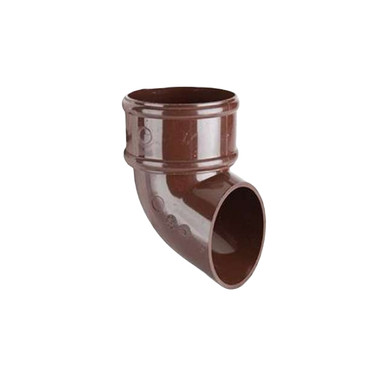 Polypipe Round Pipe, 68mm, Brown, Pipe Shoe product image