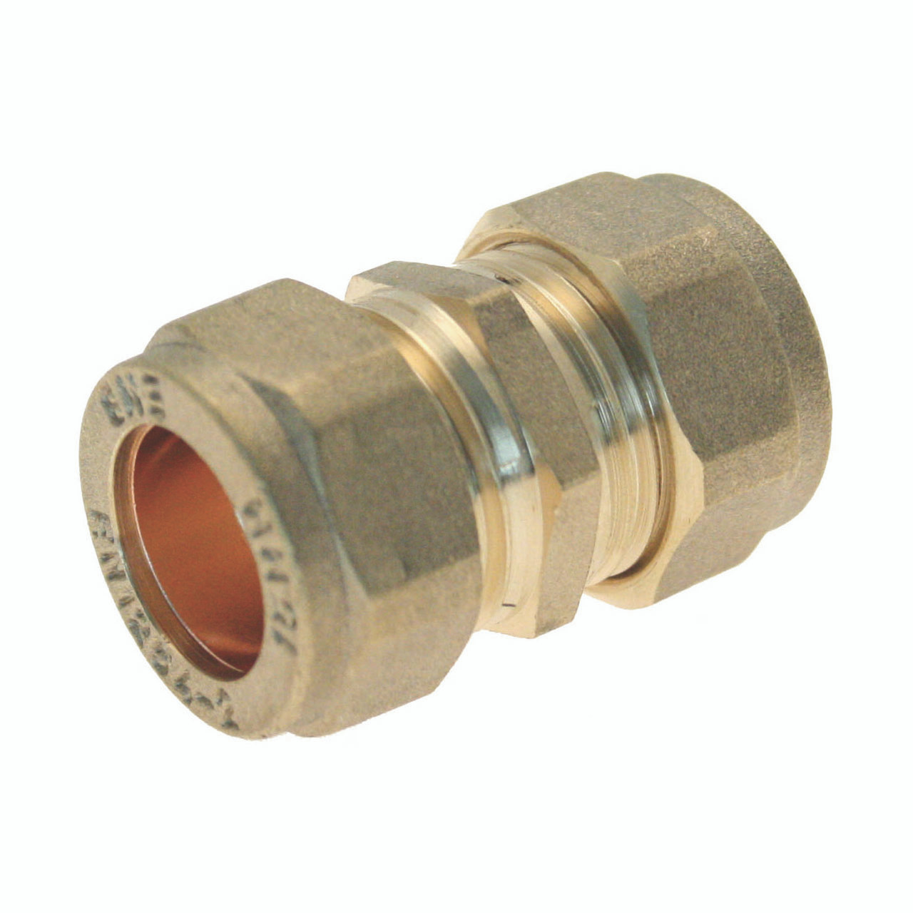 Photograph of Compression Fitting Straight Connector 22mm