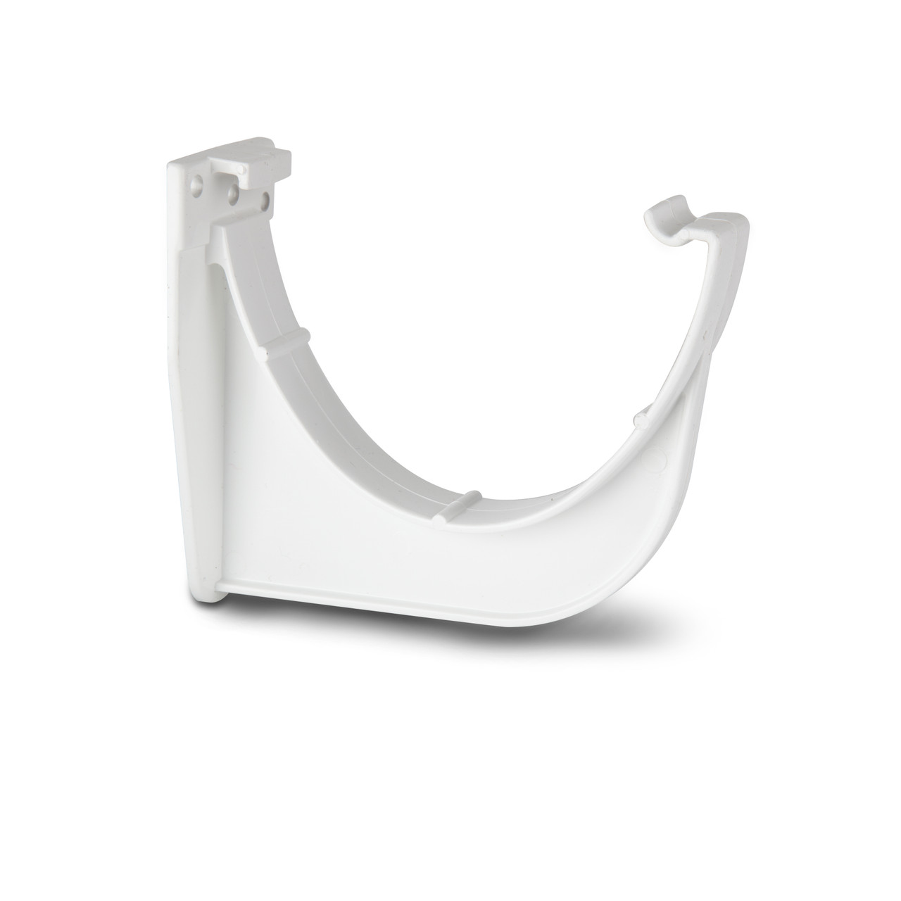 Photograph of Polypipe Deep Capacity Gutter 117 X 75mm White Fascia Bracket