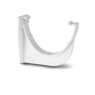 Further photograph of Polypipe Deep Capacity Gutter 117 X 75mm White Fascia Bracket