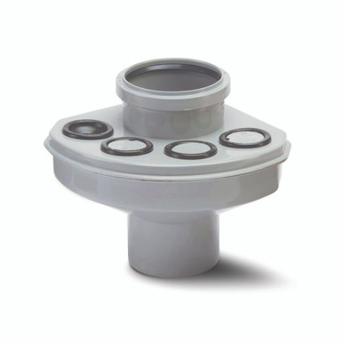 Polypipe Soil & Vent 110mm Grey Soil Manifold Grey Only product image