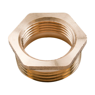 Further photograph of Brass Fittings Hexagon Reducing Bush 1" x 1/2 BSP