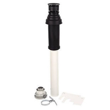 Worcester Bosch Vertical Flue Kit, White, 3.3kg, 1 Year Warranty, 100mm diameter