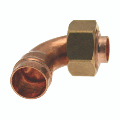 Further photograph of Solder Ring Fitting Bent Tap Connector 15mm x ?"