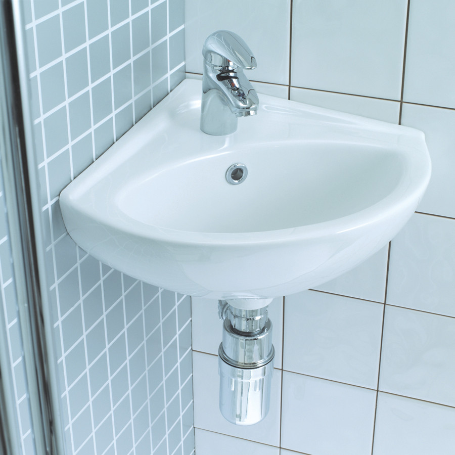 Photograph of Lecico Atlas/Sally Corner Basin 405mm (1 Taphole) White