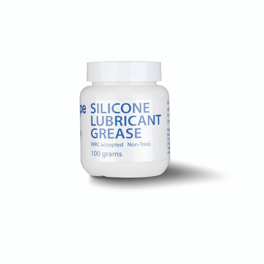 Photograph of Polypipe Silicone Grease Lubricant Screw Top Jar 100g