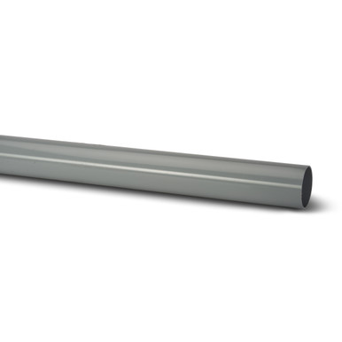 Polypipe Round Pipe 68mm Grey 5.5m product image