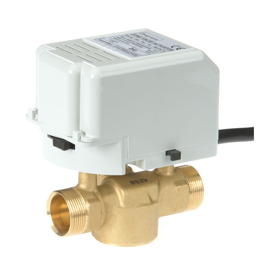 Photograph of Invensys ZA5/679 22mm 2 Port Motorised Valve