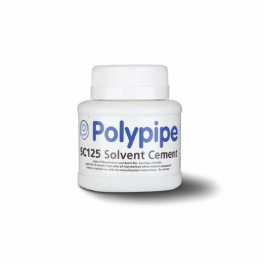 Further photograph of Polypipe Solvent Cement C/W Brush 250ml BS6209