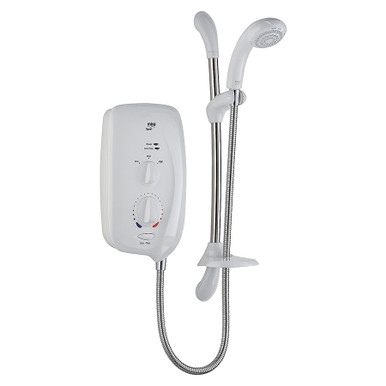 Further photograph of Mira Sport Electric Shower 9.0kW White/Chrome