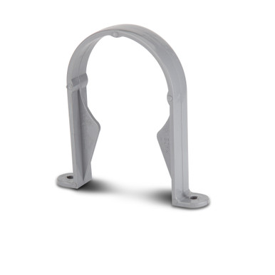 Polypipe Round Pipe 68mm Grey Pipe Brackets product image