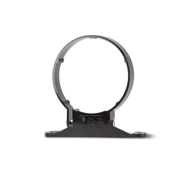 Polypipe Soil & Vent 110mm Black Pipe Clip C/W Nut & Bolt product image