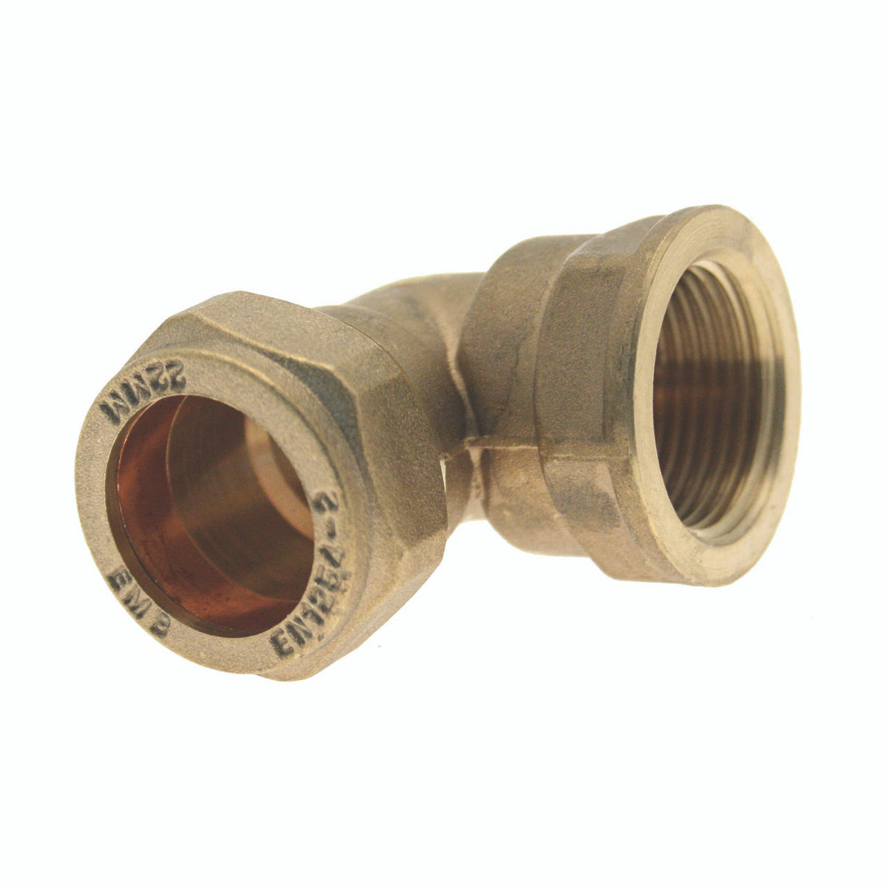 Photograph of Compression Fitting FI x C Elbow ?" x 15mm